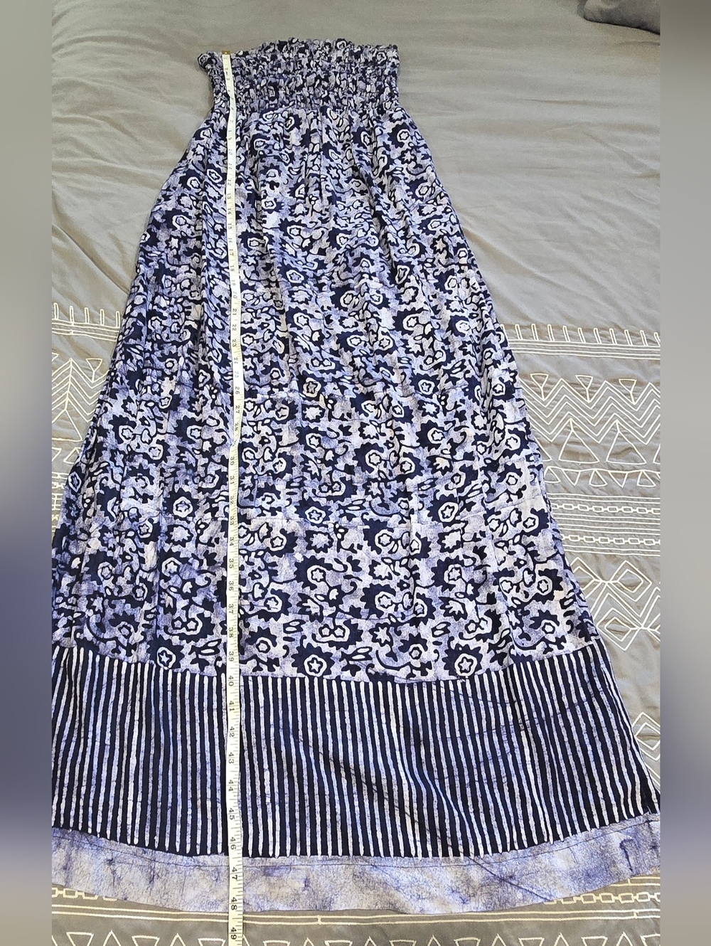 Faherty Margarita Linen Maxi Dress Size XS - Picture 3 of 7